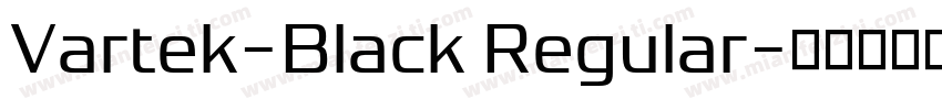 Vartek-Black Regular字体转换